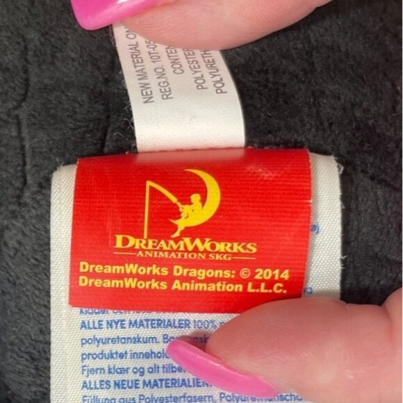 Build-A-Bear How to Train Your Dragon Toothless Plush Red Tail Limited Edition - Picture 10 of 16